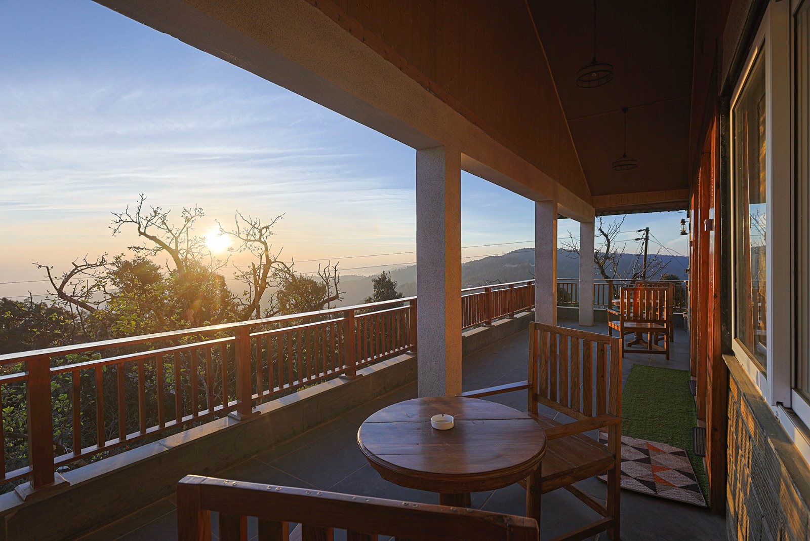 Luxury villa resort with infinity pool